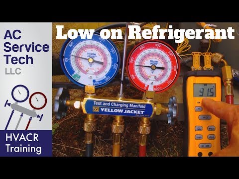 Leaking Refrigerant Replace the Leaky Schrader Valve without Removing the Refrigerant Shown