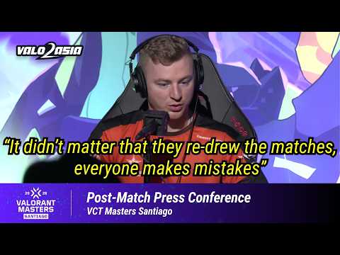 NRG Esports (PRX vs. NRG) | VALORANT Masters Santiago | Post-match Press Conference