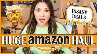 *HUGE* AMAZON SPRING SALE UNBOXING HAUL 🧡📦🙌🏼 gadgets, fashion, home stuff & MORE 😍 #amazonfinds