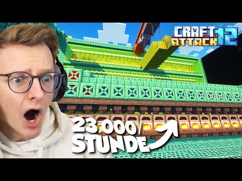 NEUE XXL SUPER SMELTER! 64 ITEMS GLEICHZEITIG!🔥 - CraftAttack 12 - #20