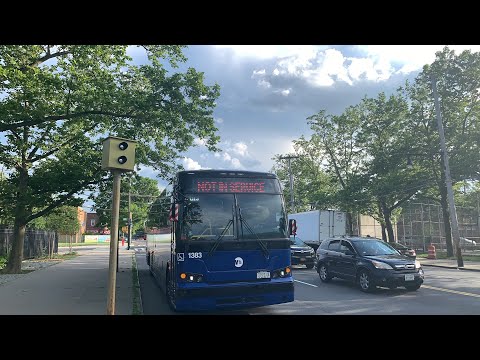 MTA Bus: 2020-2022 Prevost X3-45 #1383 operating NIS