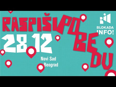 PROTEST "RASPIŠI POBEDU" [STUDENTSKI PRENOS]