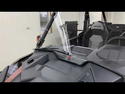 Kemimoto Manual Wiper with Polaris Lock and Ride Windshield