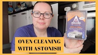 OVEN CLEANING WITH ASTONISH OVEN & GRILL