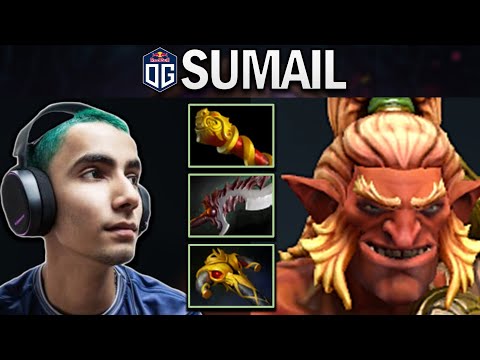 OG.SUMAIL TROLL WARLORD - HARD TO WIN - DOTA 2 7.26 GAMEPLAY