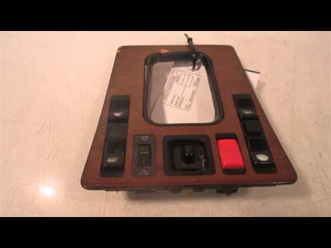 1987 Mercedes 190E Power Window Switch Control WNDW, MASTER SWCH, W/WDGRN - mbiparts.com Used... OEM