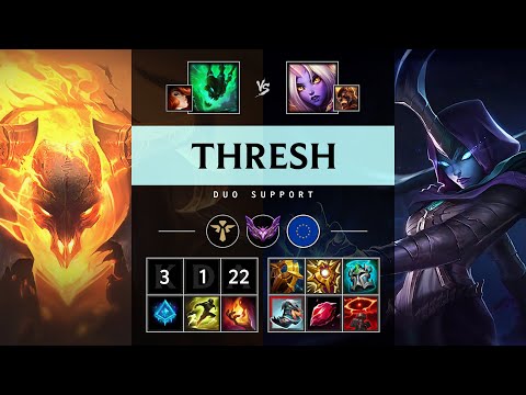 Thresh Support vs Soraka - EUW Master Patch 25.S1.3