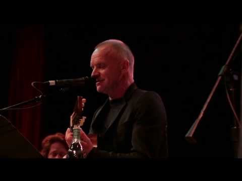 Sting New Song And yet at Cherrytree Records Showcase