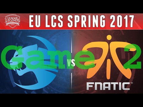 Highlights: EU LCS Spring 2017 - ROC vs FNC Game 2