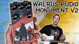 Video thumbnail for NOW MORE BETTER! | Walrus Audio Monument V2 Harmonic Tremolo Demo & Review | Stompbox Saturday by Sean Pierce Johnson