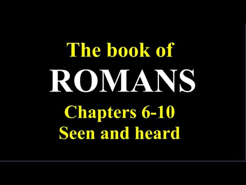 Der Römerbrief, Kapitel 6 bis 10 (Audiovisuelle Bibel)