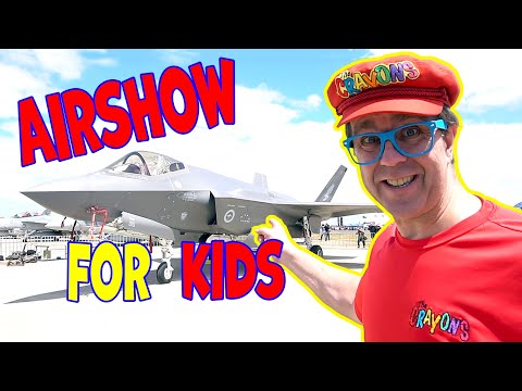 Airshow for kids with Matty Crayon | airplanes for kids | planes for kids