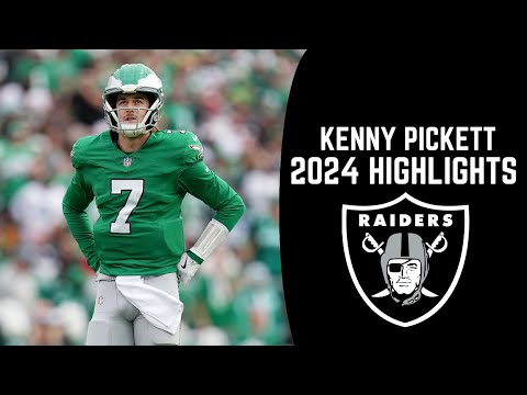 Kenny Pickett Highlights 🔥 | Welcome to the Raiders