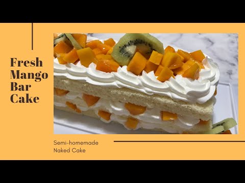 #12-FRESH MANGO BAR CAKE