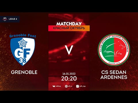 AFL21. France. Ligue 4. Day 21. Grenoble - CS Sedan Ardennes
