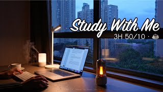 Download lagu 3-Hour Study with Me / Quiet Afternoon & Coffee ☕️ / Pomodoro 50-10 / Relaxing Lo-Fi / Day 141 mp3