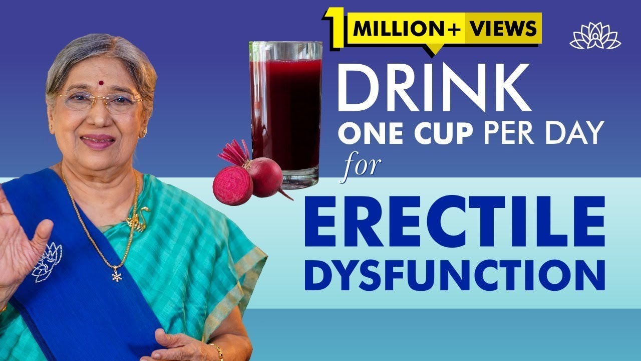 Natural Remedy for Erectile Dysfunction: DRINK ONE CUP a Day for Erectile Dysfunction | Dr. Hansaji