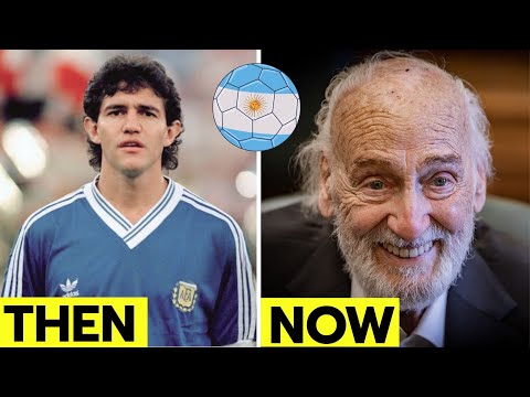 30+ Greatest ARGENTINA 🇦🇷 Football Legends of the 1980s ⚽ Then and Now