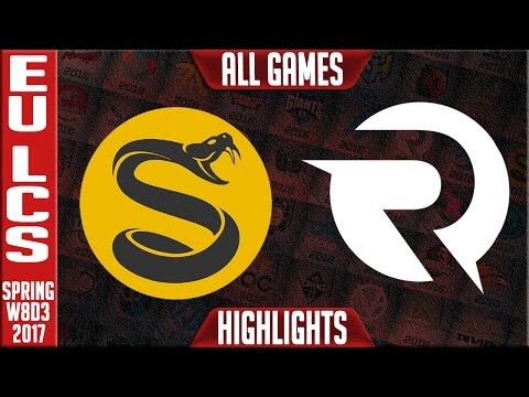 Splyce vs Origen All Games Highlights - EU LCS W8D3 Spring 2017 - SPY vs OG All Games