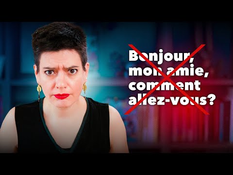 Speaking French correctly is... wrong.