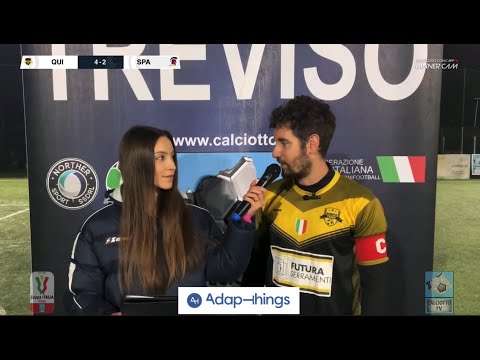 QUINTO TEAM A.S.D. vs SPARTAK CHISPA 4-2 - INTERVIEWS