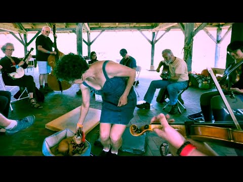 Charmaine and Miss Moonshine - Kennedy Creek Oldtime Festival, Georgia - Buckdance and French Dog