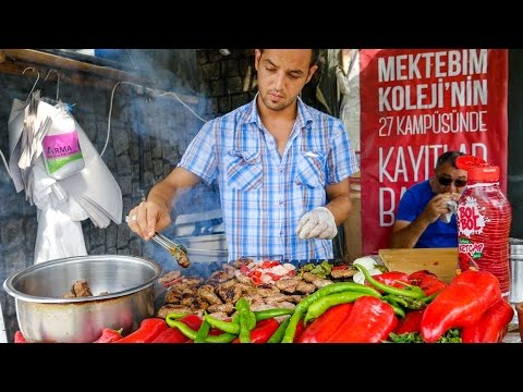 トルコ航空の朝食とイスタンブールのストリートフードKofte! (Turkish Airlines Breakfast and Istanbul Street Food Kofte!)