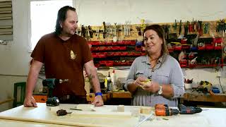 Rubrika Urob si sám z relácie Na chalupe - Jar 2022 č.13 Držiak na utierky