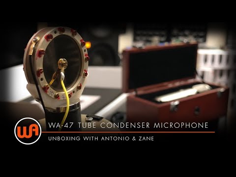 Warm Audio // Antonio & Zane - Unboxing The WA-47 Tube Condenser Microphone