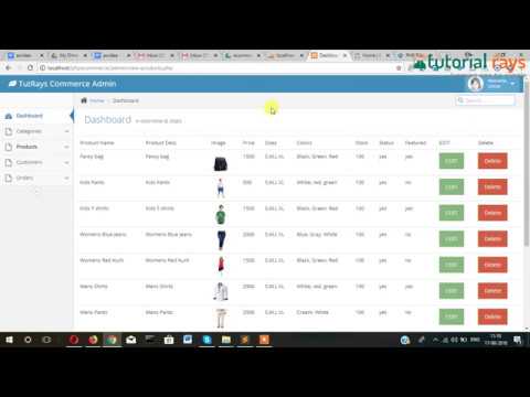 E Commerce Website using PHP MySQL || Introduction || Part 1 || Tutorial Rays