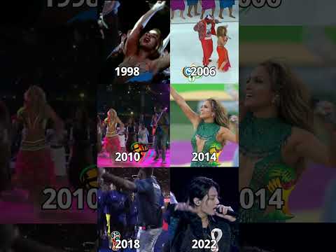 evolution of fifa world cup songs #shorts #fifa