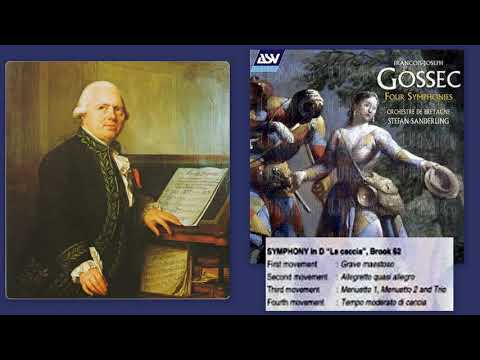 François-Joseph Gossec: Symphony in D 'La caccia', Brook 62, Stefan Sanderling (conductor)