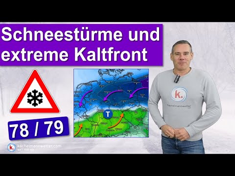 Snowstorms and extreme cold fronts - the wild winter of 1978/1979