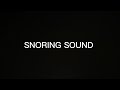 SNORING SOUND EFFECT 4