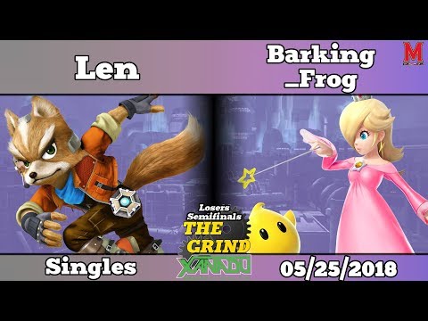 The Grind 28 Len (Fox) vs UMD|Barking_Frog (Rosalina & Luma) Losers Semifinals