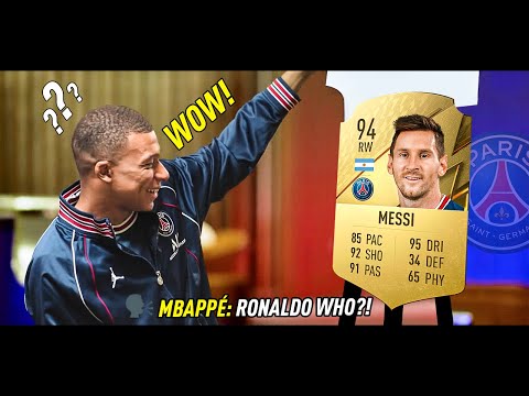 FOOTBALLERS REACT To Their *NEW* FIFA RATINGS! 👀🔥 ft. Mbappe, Ronaldo, Haaland...