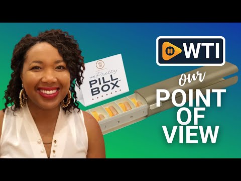 Mimi Medcessories 7 Day Pretty Pillbox – A Weekly Pill Organizer - Modern - WTI product video review