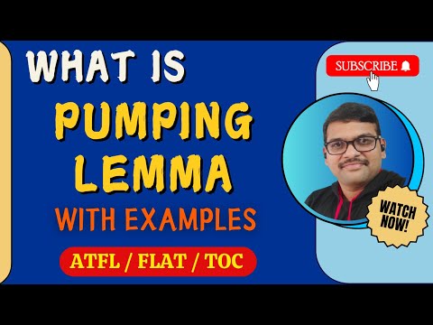 PUMPING LEMMA IN AUTOMATA THEORY || PUMPING LEMMA FOR REGULAR LANGUAGES WITH EXAMPLES || TOC