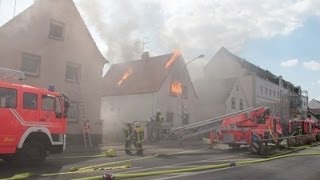 preview picture of video 'Freiwillige Feuerwehr Griesheim - Schauübung am 06.04.2014'