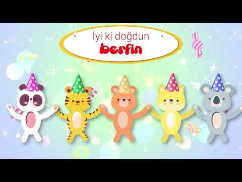 İyi ki Doğdun BERFİN - İsme Özel Çocuk Doğum Günü Şarkısı