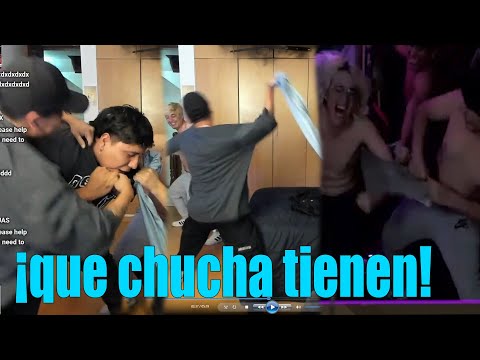 TODA la VOLCANO se PEL3A y se ROMPEN LOS POLOS ;V