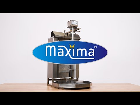 Maxima Gastro Dönergrill - 4 Brenner - 50 kg Fleisch - Gas