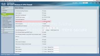 Cisco Tech Talk: LAN and Remote Management Web Access on RV130 and RV130W Routers