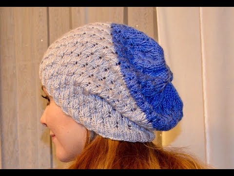 Slouchy Toque tutorial Dandelion stitch