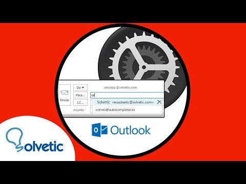 Importar o exportar autocompletar Outlook 2019, 2016 - Solvetic