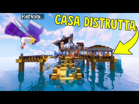 LA MIA CASA È STATA DISTRUTTA - Minecraft BIG Vanilla