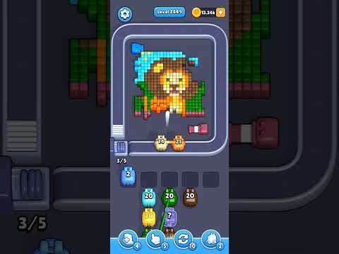 Pixel Flow Level 2449 Walkthrough