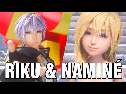 Every Riku & Naminé Cutscene