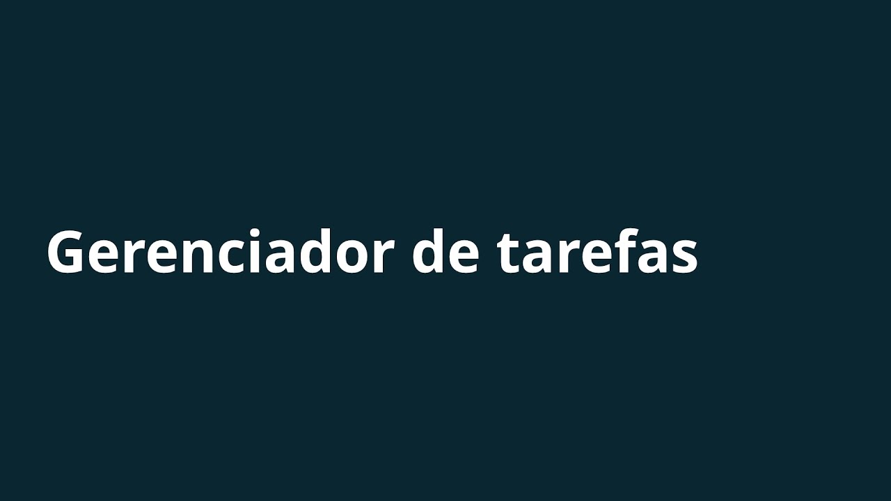 Gerenciador de tarefas  | imprimastore