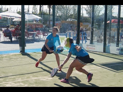 Vamos Pádel. Giulia Sussarello y  Chiara Pappacena contra Maria Del Mar Rodríguez y Diana da Silva